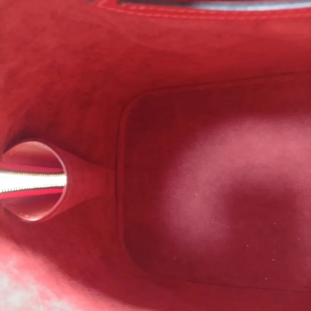 Louis Vuitton LV Hand Bag Alma Red Epi 700-052125